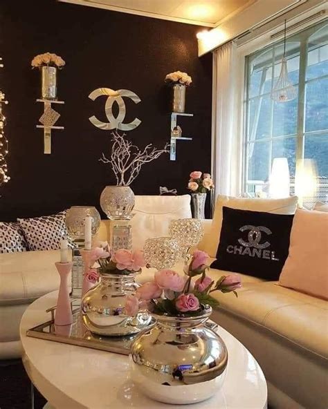 chanel room decor|Chanel themed room decorations.